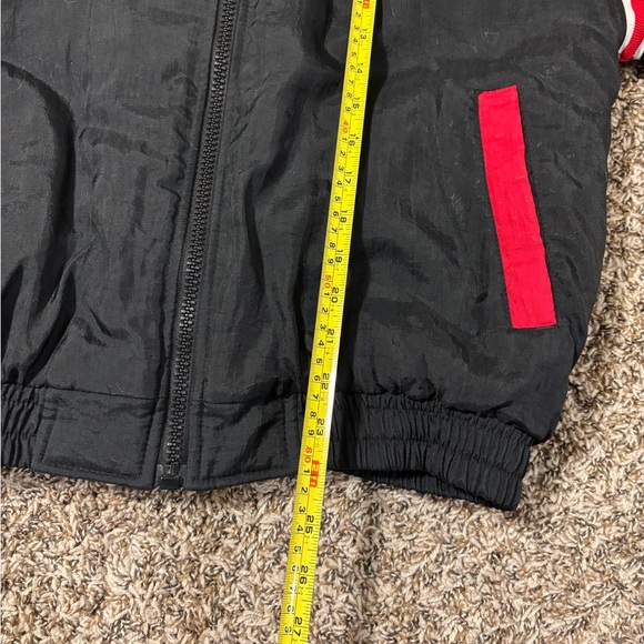 Pro Player Chicago Bulls Jacket Reversible Youth XL 18-20 Vintage With Headband - Picture 11 of 13